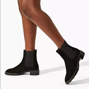 Stuart Weitzman Dylan Chain Chelsea Booties